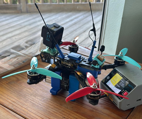 Heavy-Duty 3D Printed Landing Gear &amp; Battery Mount